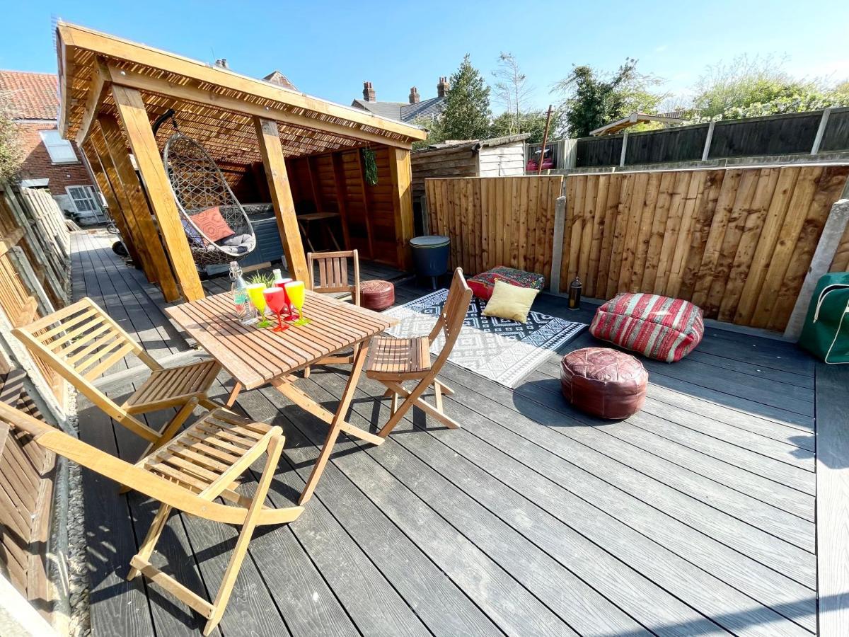 Coastal Terrace Dogs Welcome Optional Hot Tub Villa Sea Palling ภายนอก รูปภาพ